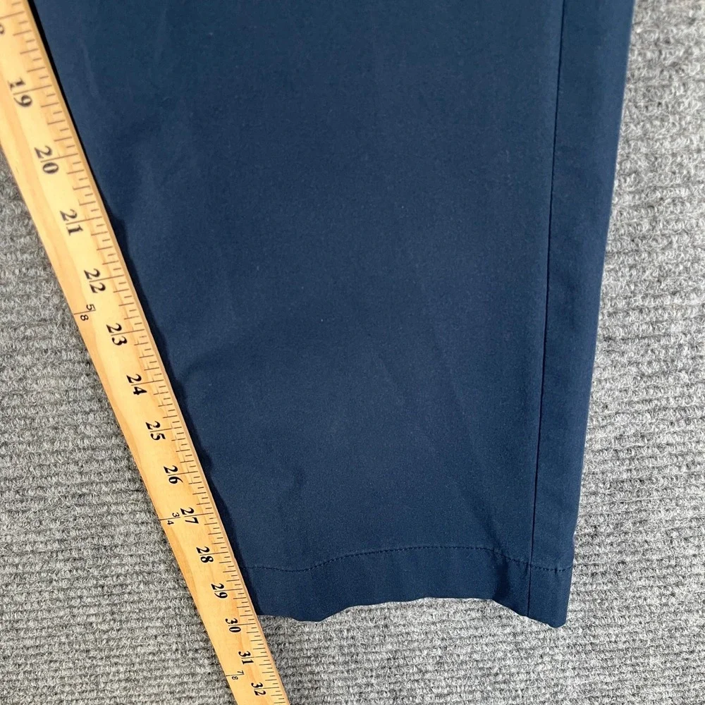 J.Crew Flex Slim Fit Performance Chino Pants Mens 38x30 Navy Blue Workwear Golf